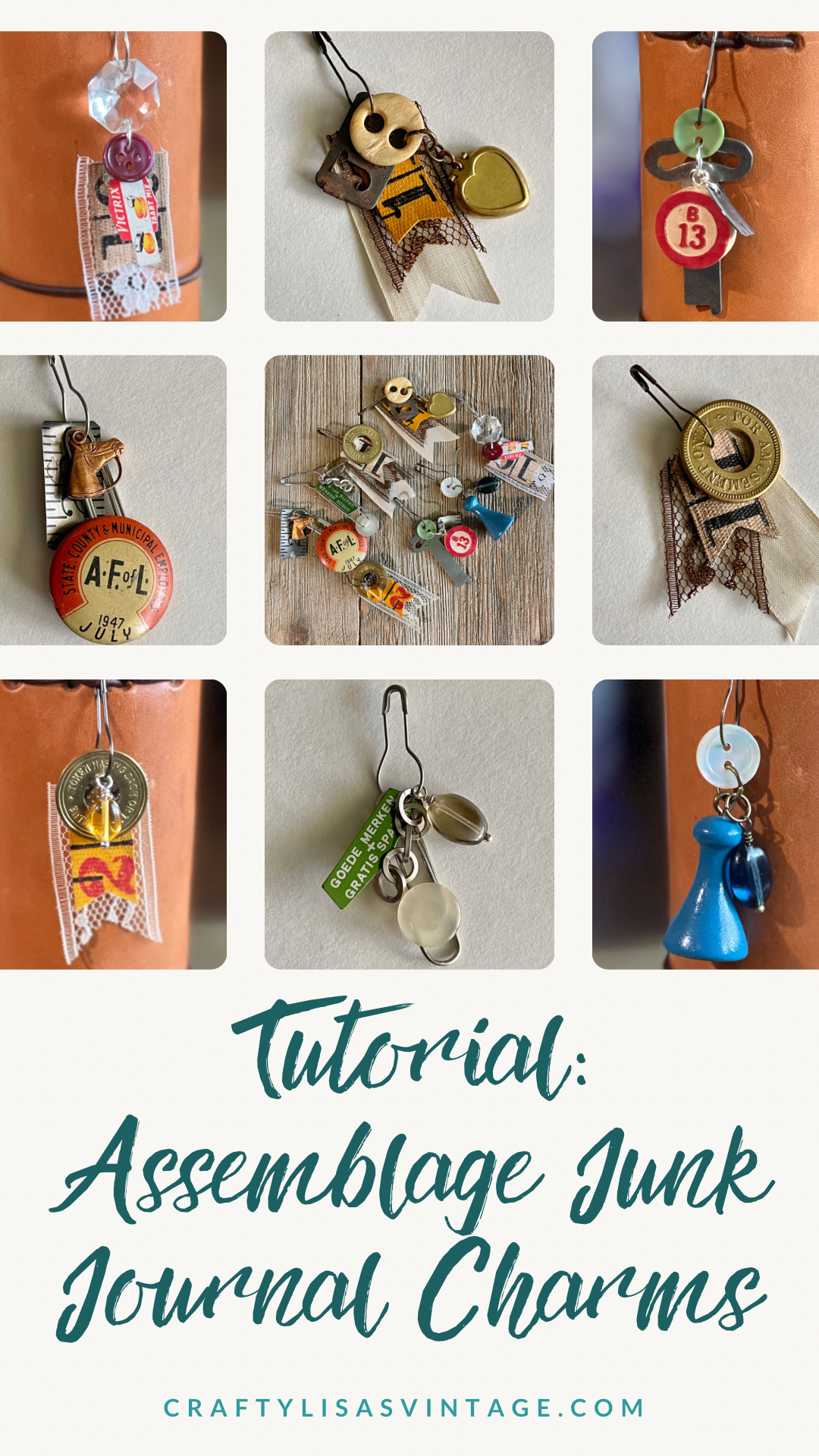 Over 20 Vintage Junk Journal Tab Ideas